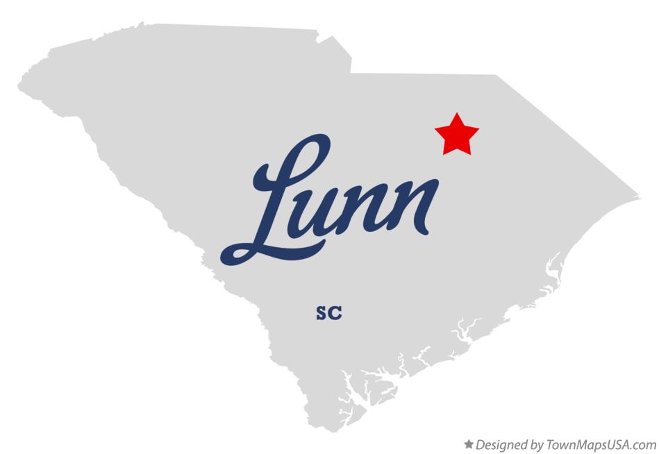 Map of Lunn South Carolina SC