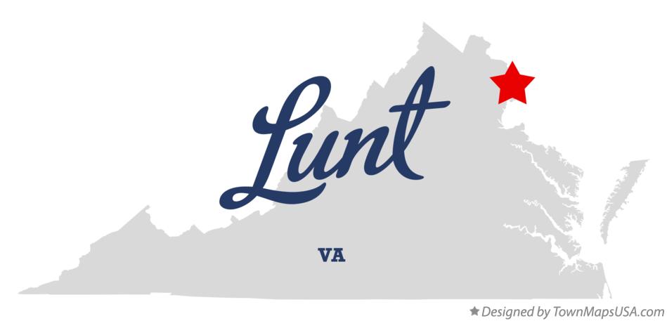 Map of Lunt Virginia VA