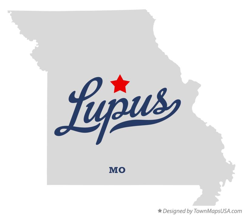 Map of Lupus Missouri MO