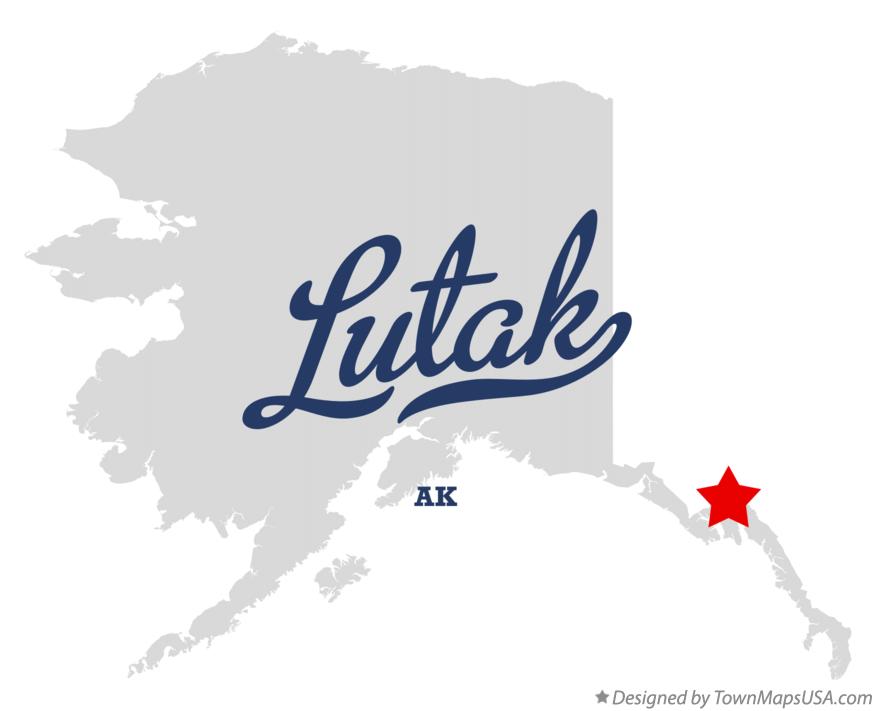 Map of Lutak Alaska AK