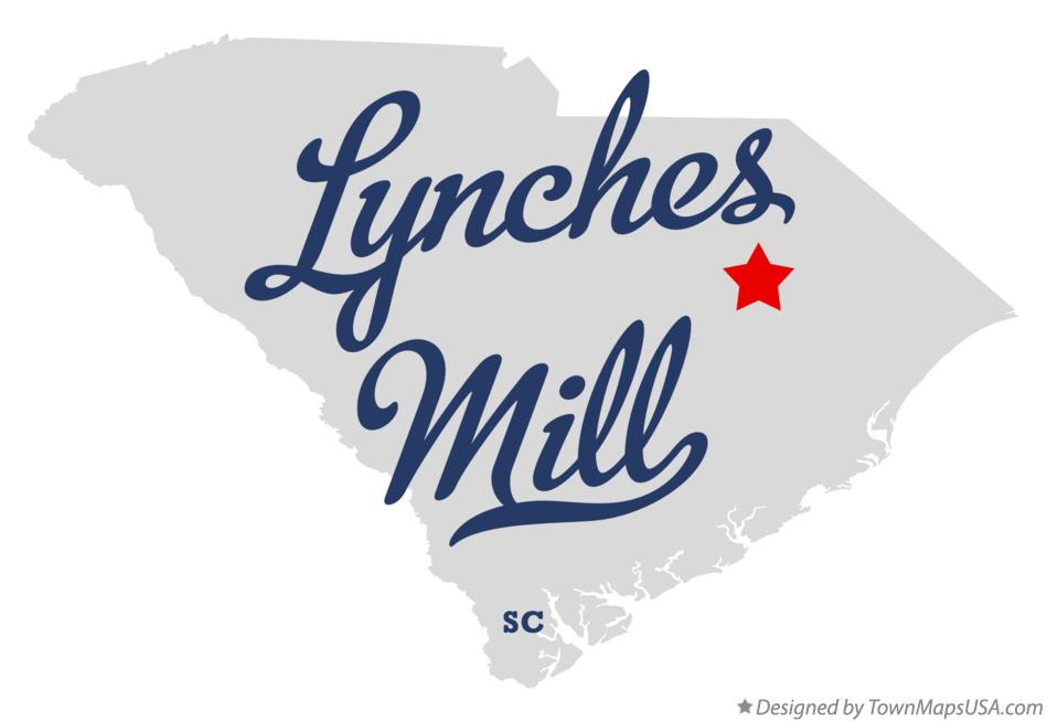 Map of Lynches Mill South Carolina SC
