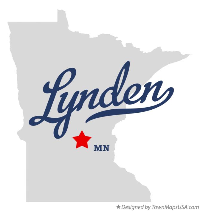 Map of Lynden Minnesota MN