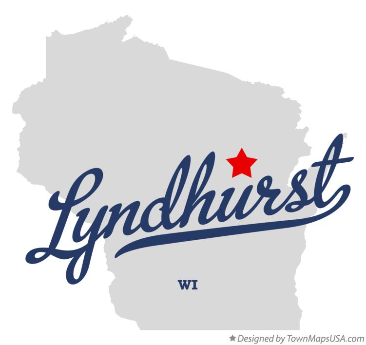 Map of Lyndhurst Wisconsin WI