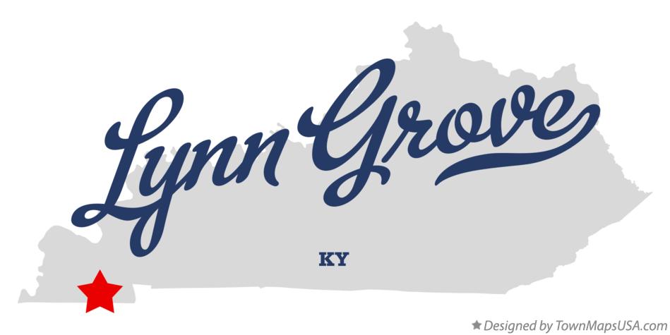 Map of Lynn Grove Kentucky KY