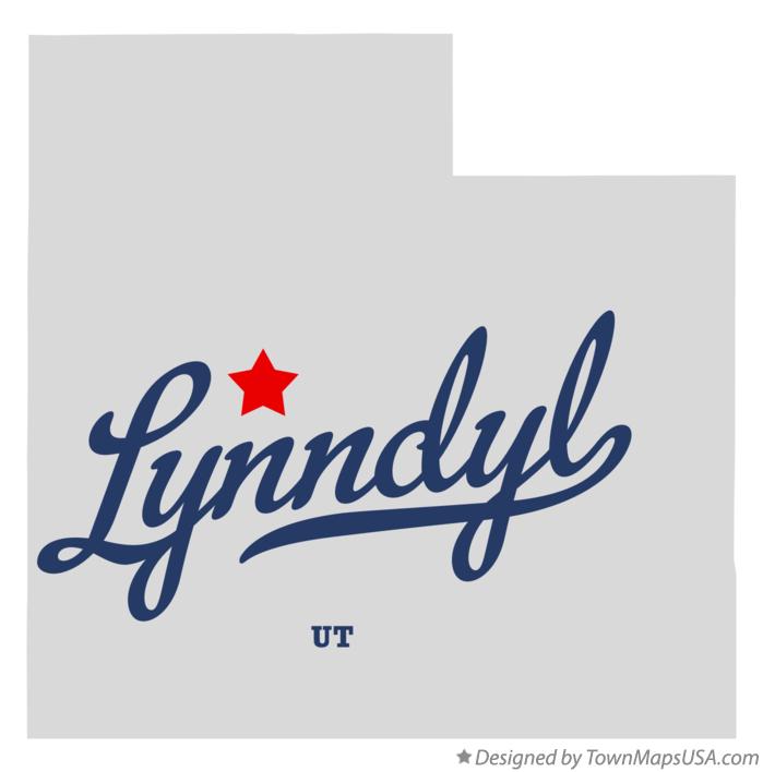 Map of Lynndyl Utah UT