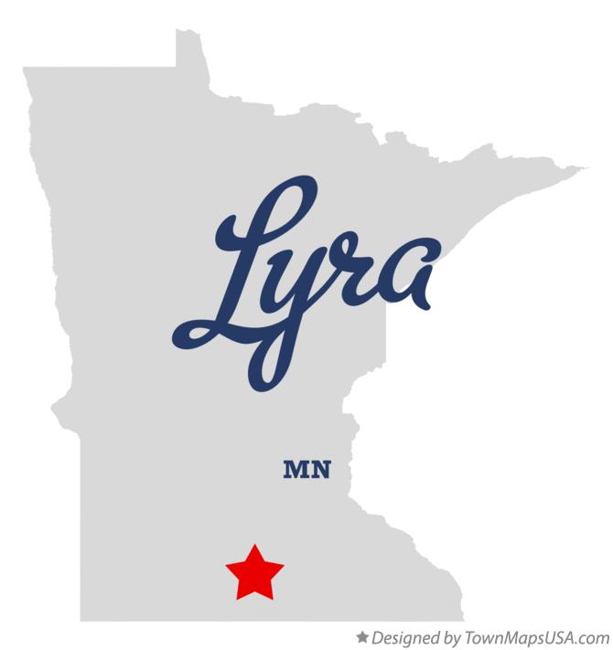 Map of Lyra Minnesota MN