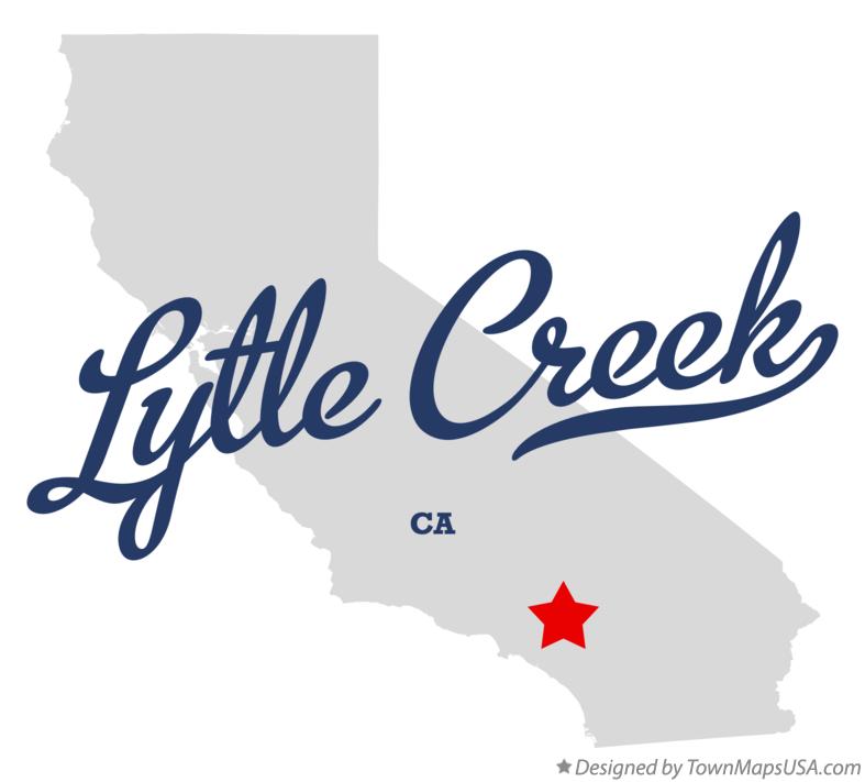 Map of Lytle Creek California CA