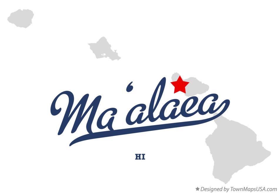 Map of Mā‘alaea Hawaii HI