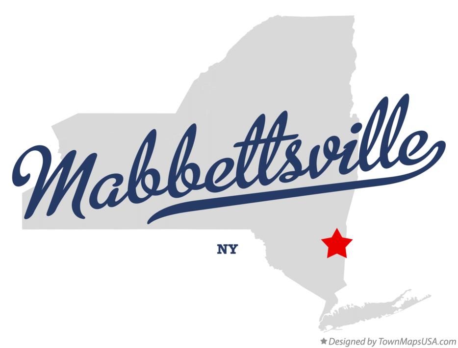 Map of Mabbettsville New York NY