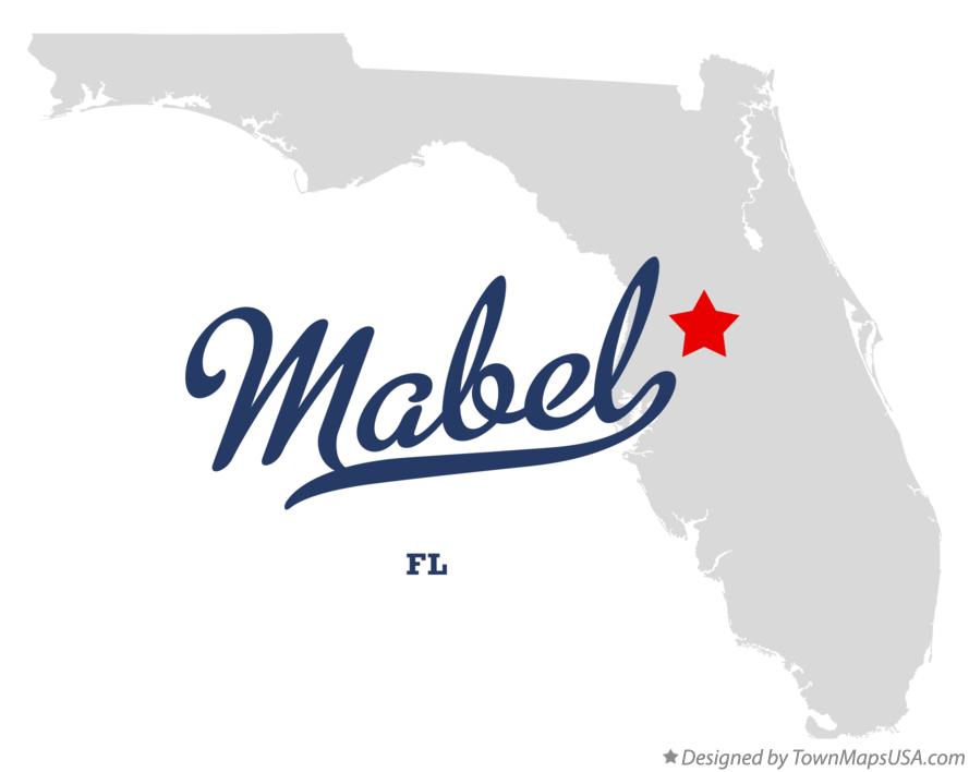 Map of Mabel Florida FL