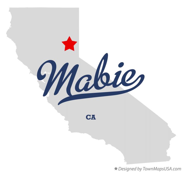 Map of Mabie California CA