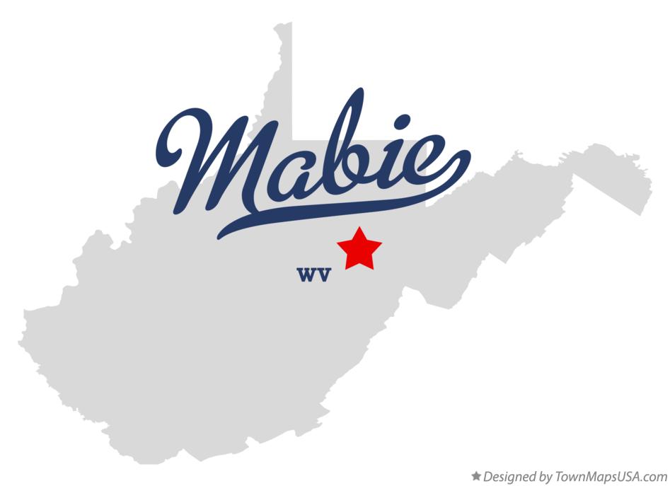 Map of Mabie West Virginia WV