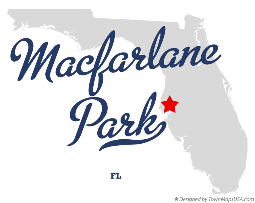 Map of Macfarlane Park Florida FL