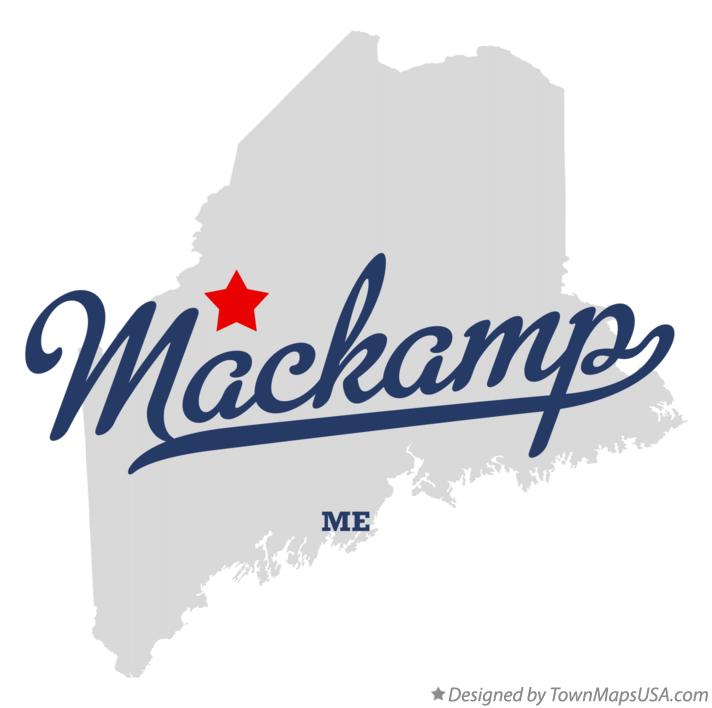 Map of Mackamp Maine ME