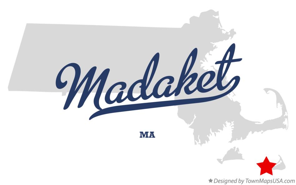 Map of Madaket Massachusetts MA