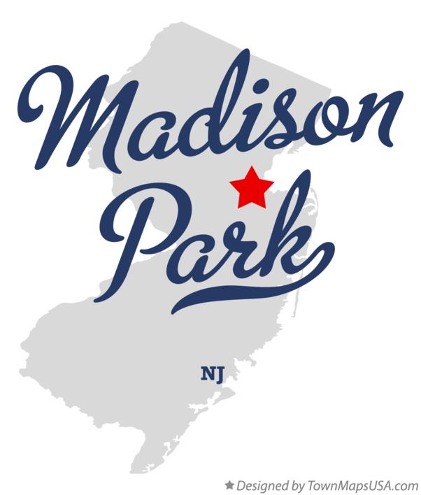 Map of Madison Park New Jersey NJ