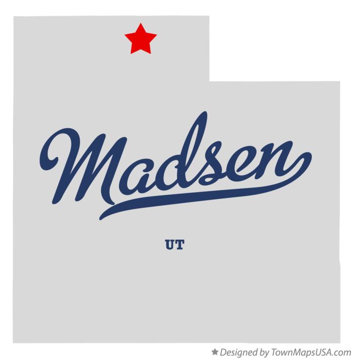 Map of Madsen Utah UT