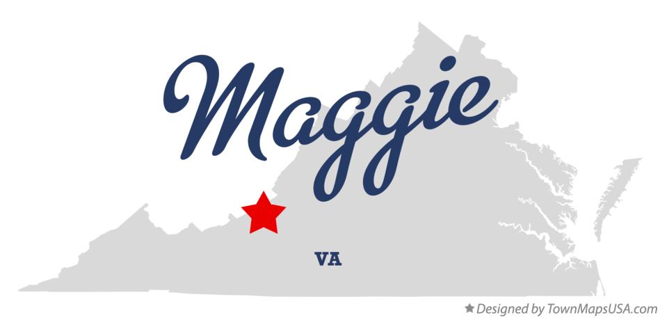 Map of Maggie Virginia VA