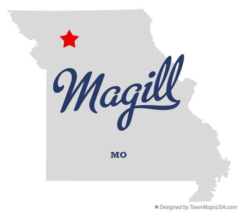 Map of Magill Missouri MO