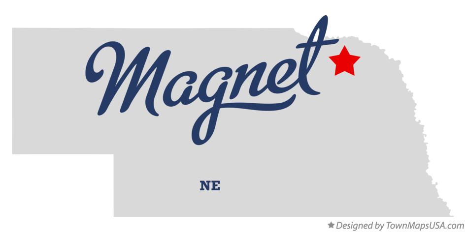 Map of Magnet Nebraska NE