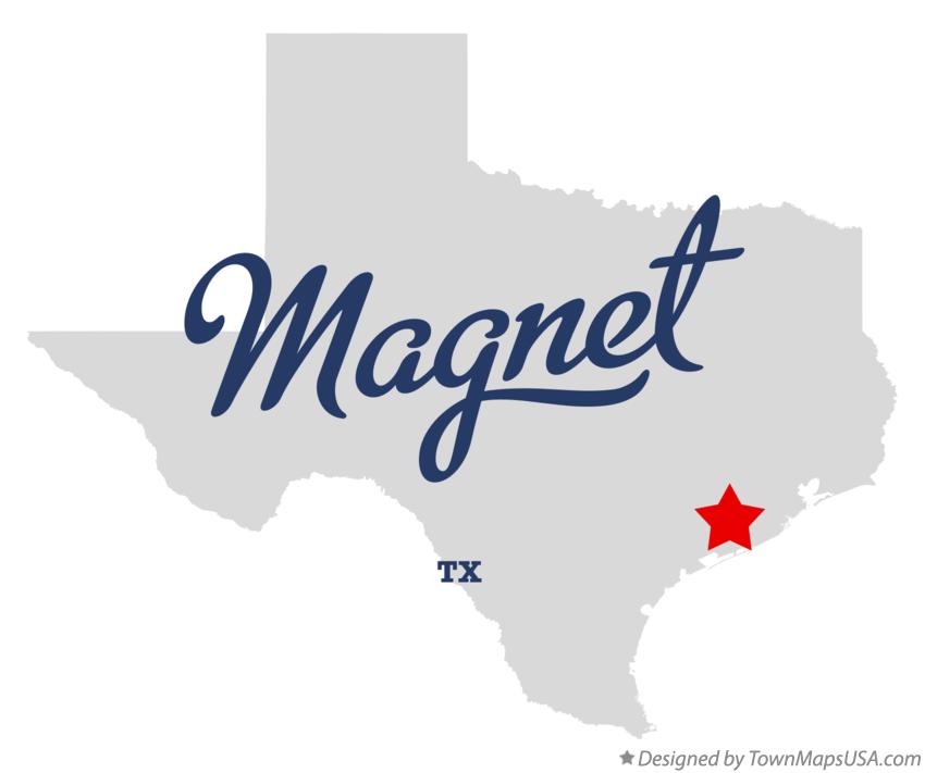 Map of Magnet Texas TX