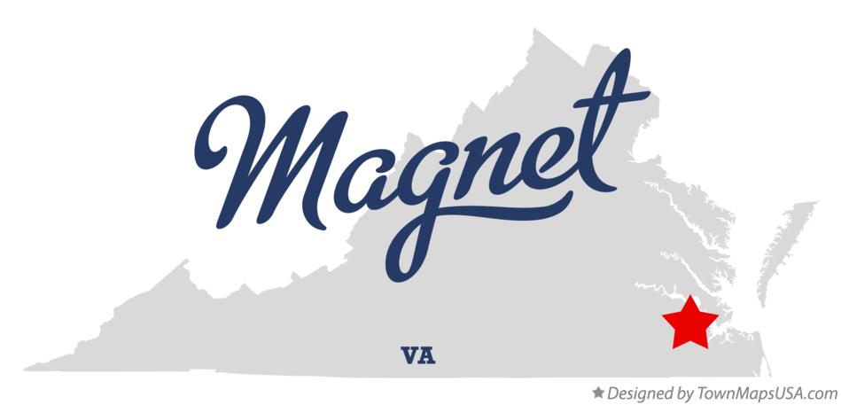 Map of Magnet Virginia VA