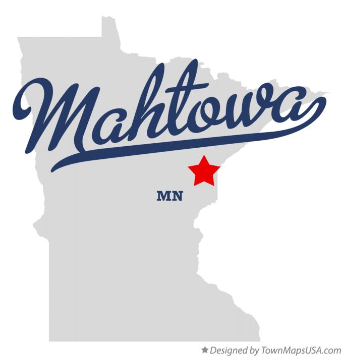 Map of Mahtowa Minnesota MN
