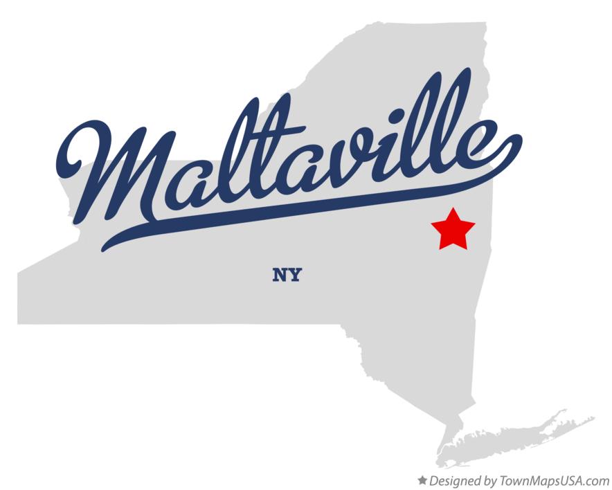 Map of Maltaville New York NY