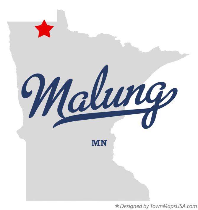 Map of Malung Minnesota MN