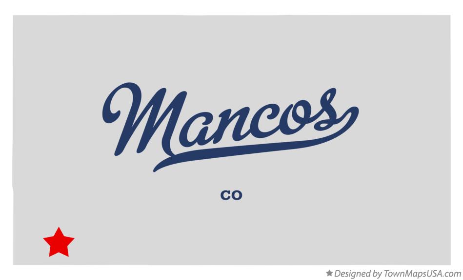Map of Mancos Colorado CO