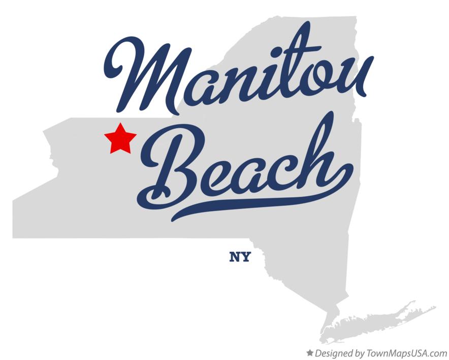 Map of Manitou Beach New York NY