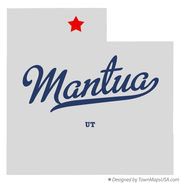 Map of Mantua Utah UT