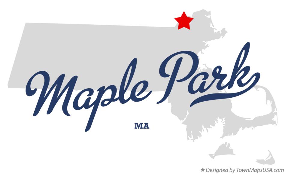 Map of Maple Park Massachusetts MA