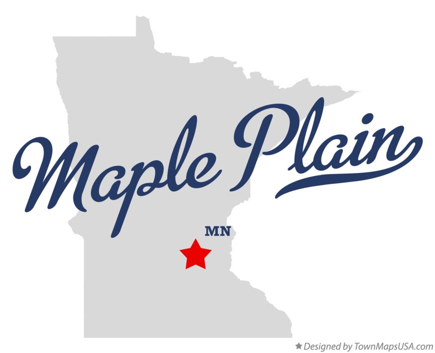 Map of Maple Plain Minnesota MN