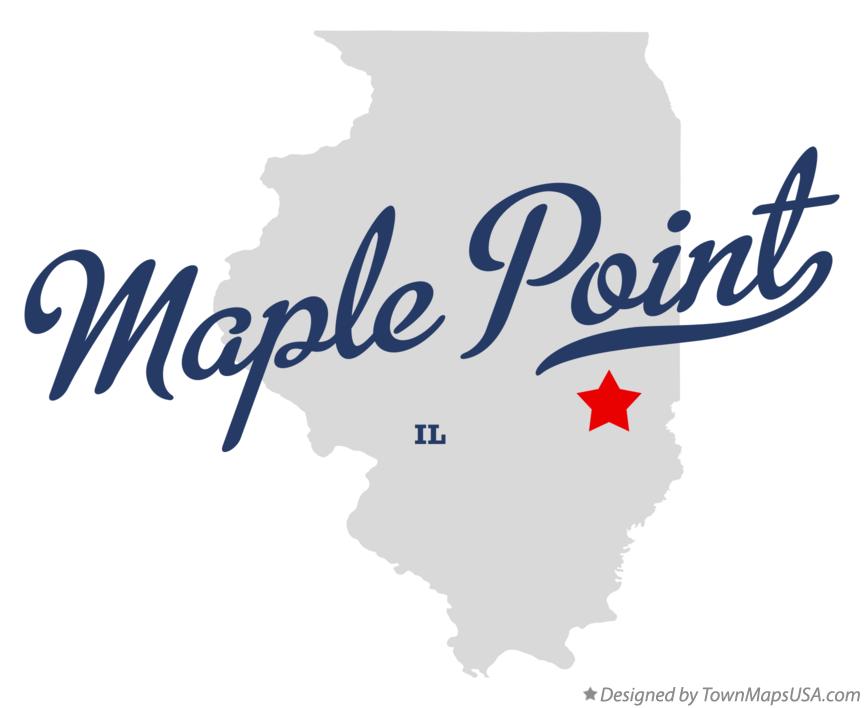 Map of Maple Point Illinois IL