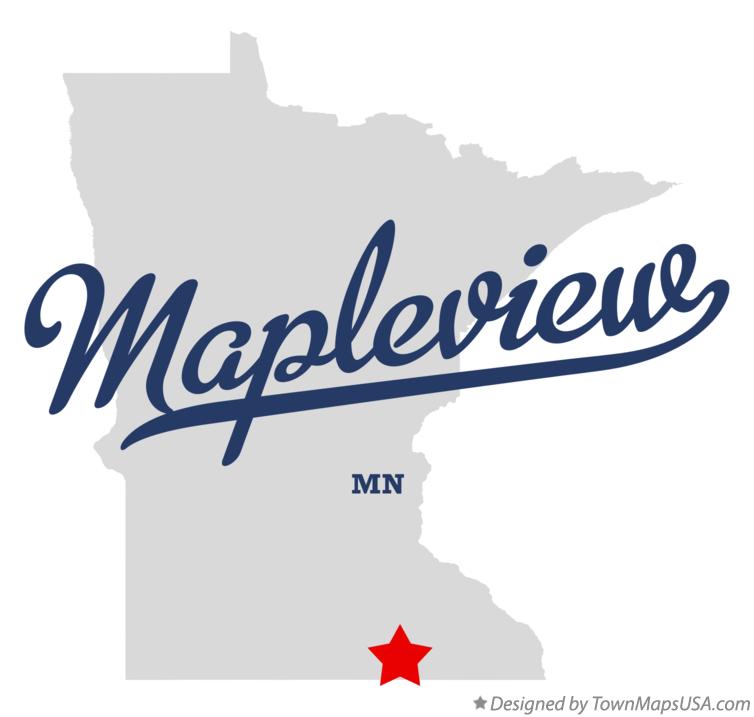 Map of Mapleview Minnesota MN