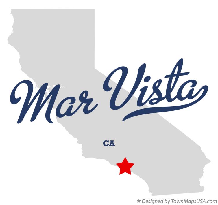 Map of Mar Vista California CA