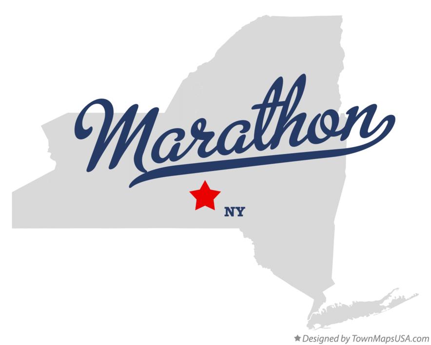Map of Marathon New York NY