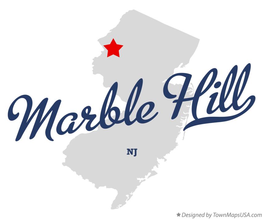 Map of Marble Hill New Jersey NJ
