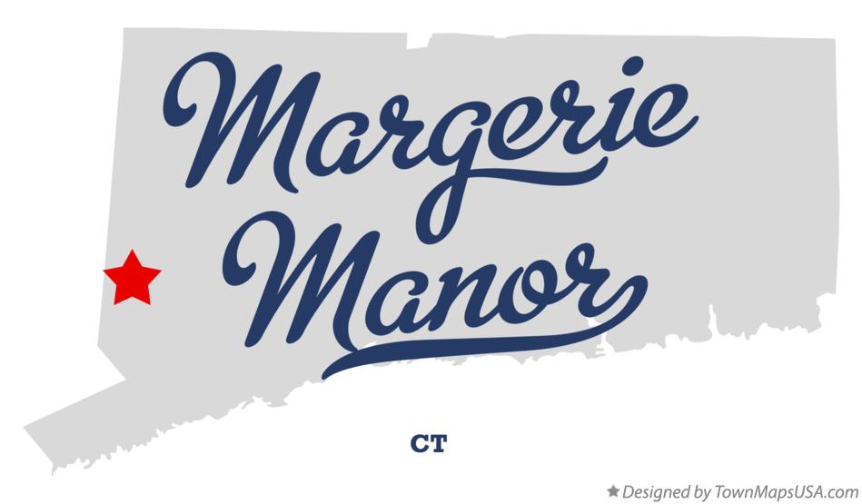Map of Margerie Manor Connecticut CT