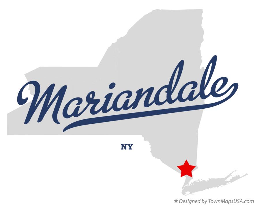 Map of Mariandale New York NY