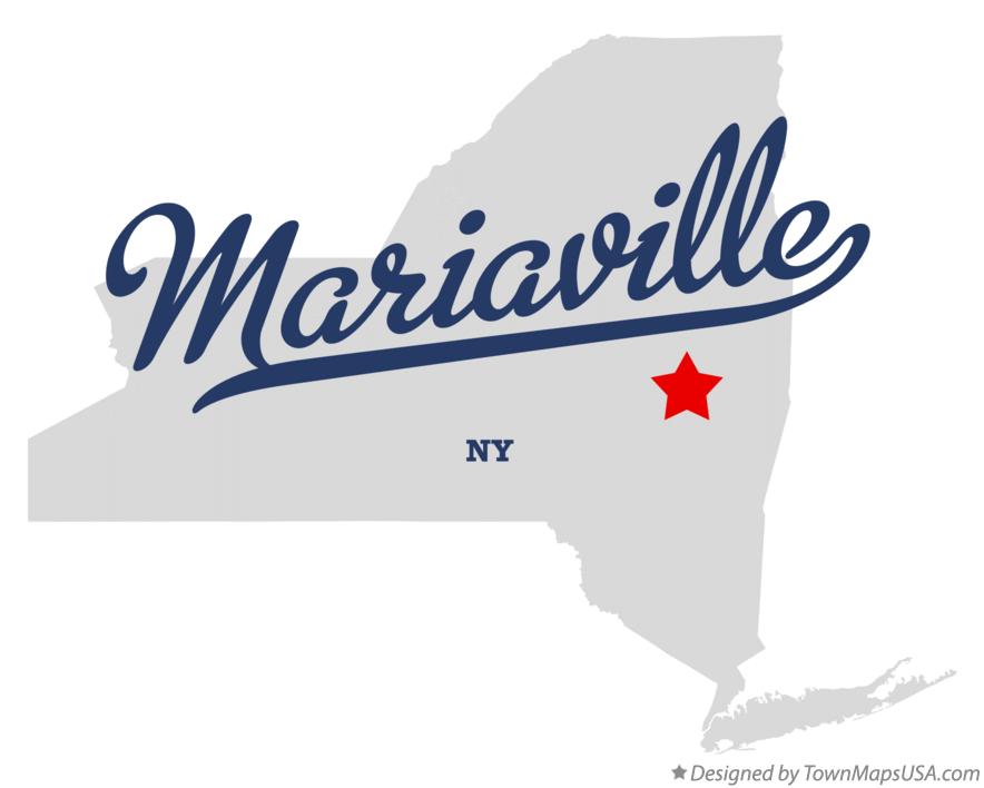 Map of Mariaville New York NY