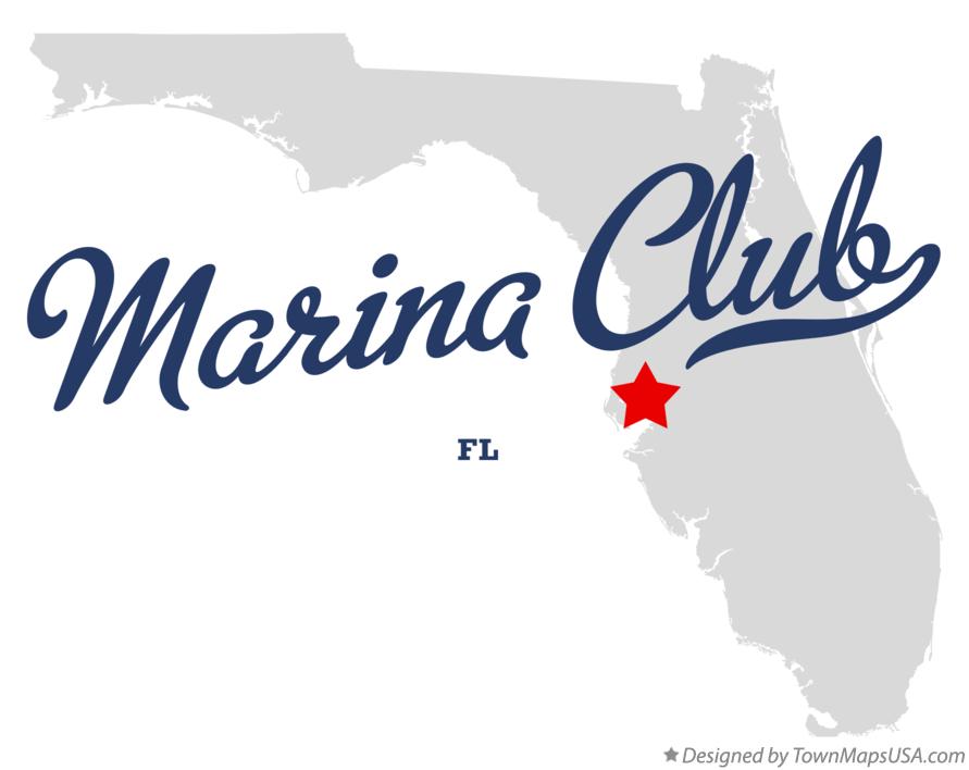 Map of Marina Club Florida FL