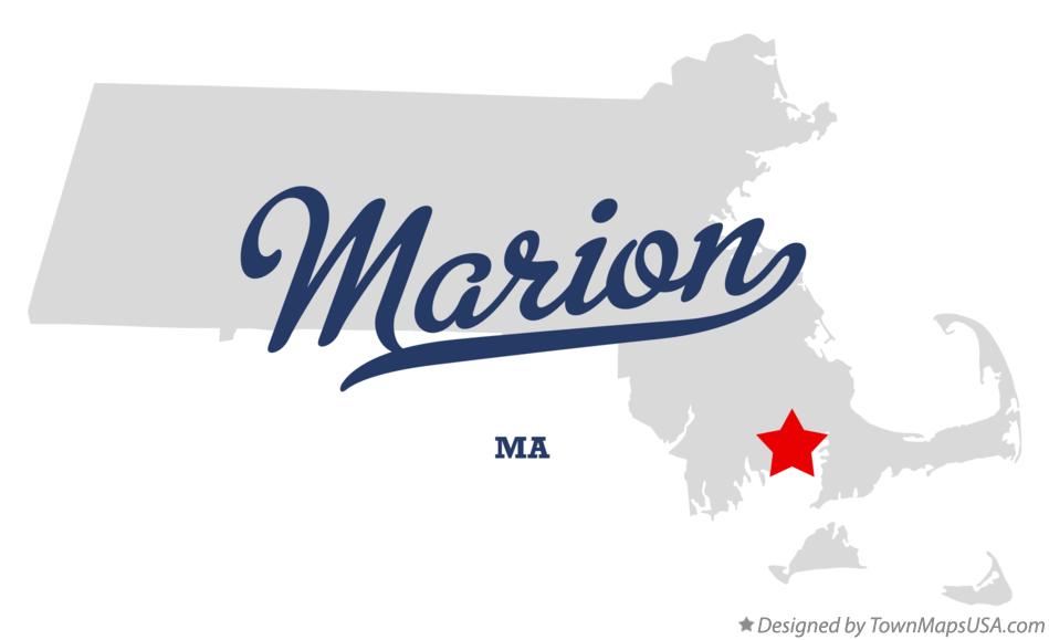 Map of Marion Massachusetts MA