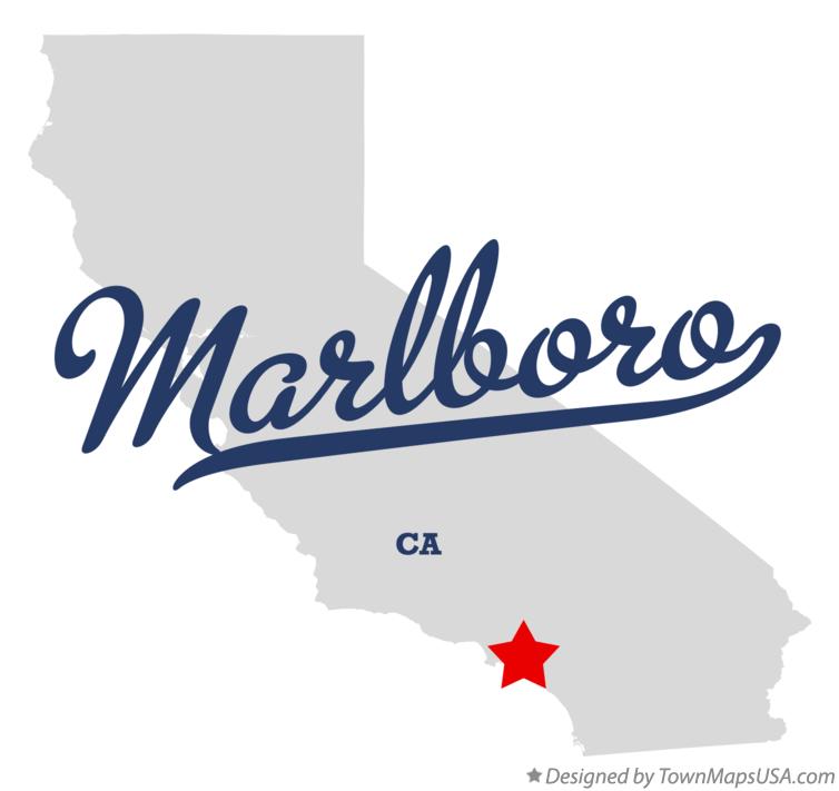 Map of Marlboro California CA