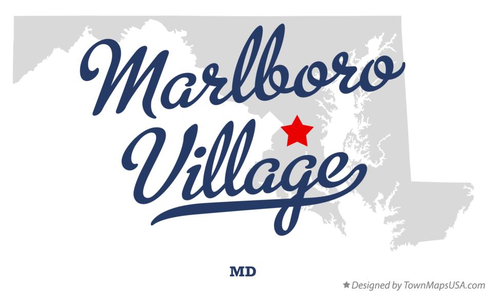 Map of Marlboro Village Maryland MD