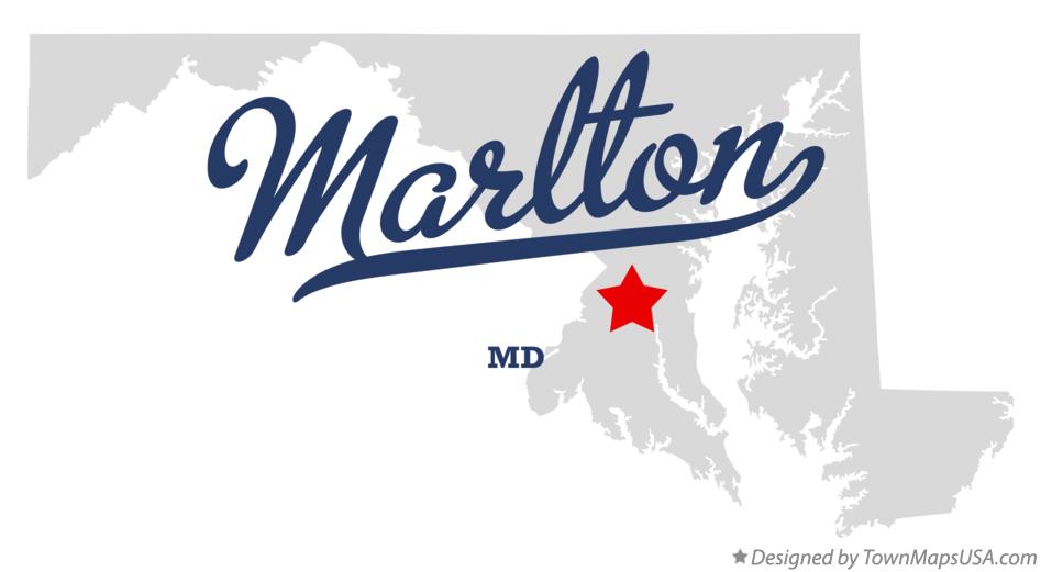 Map of Marlton Maryland MD