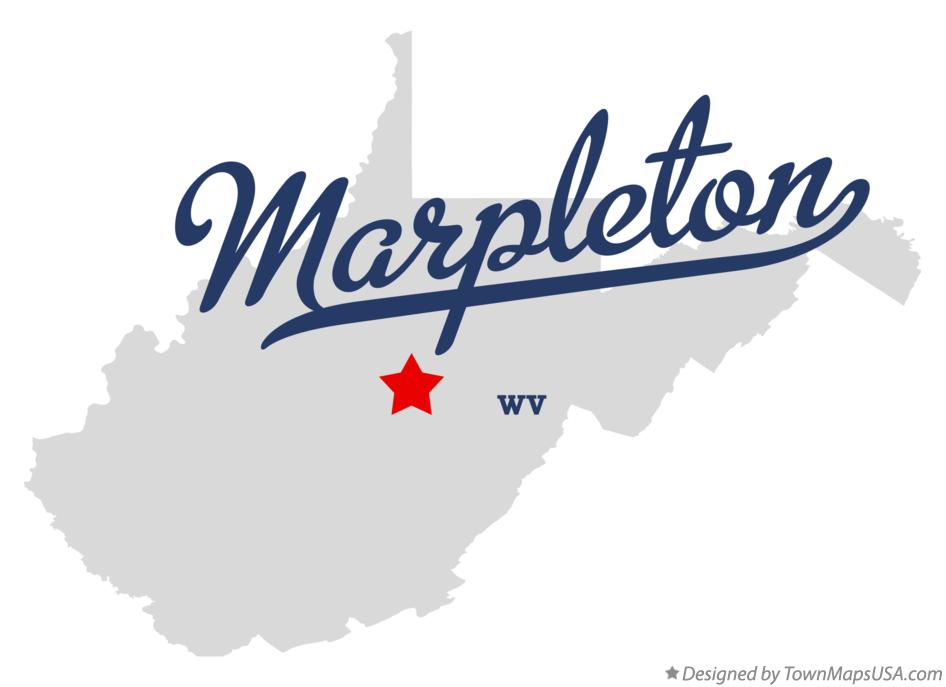 Map of Marpleton West Virginia WV
