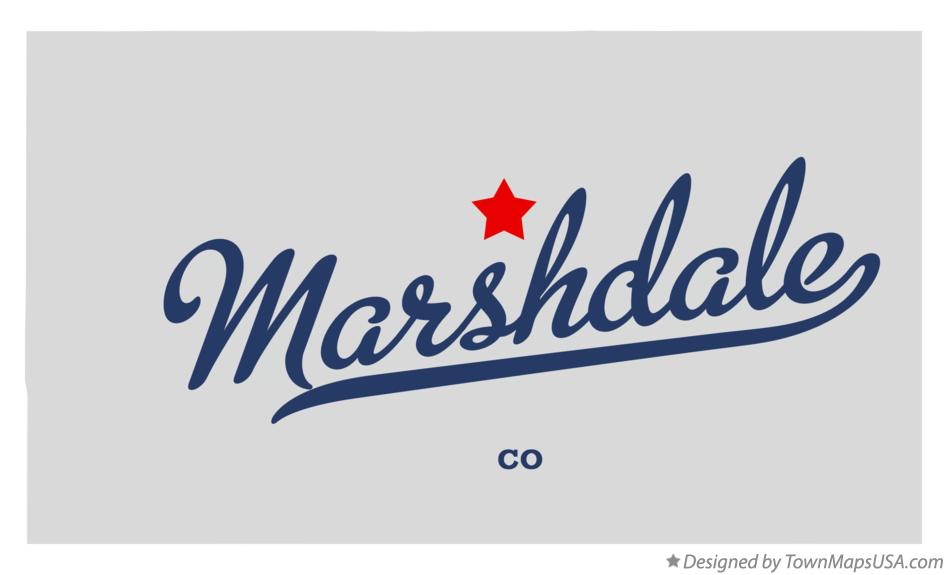 Map of Marshdale Colorado CO