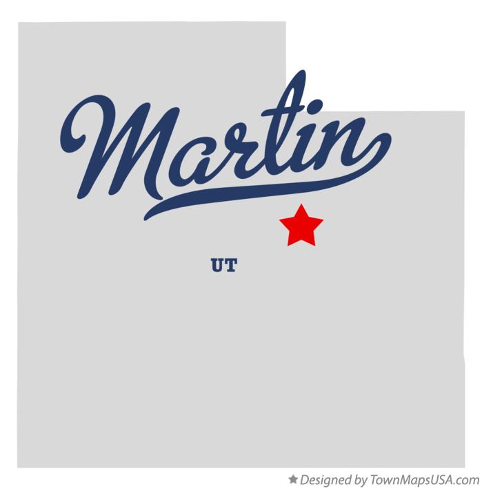 Map of Martin Utah UT